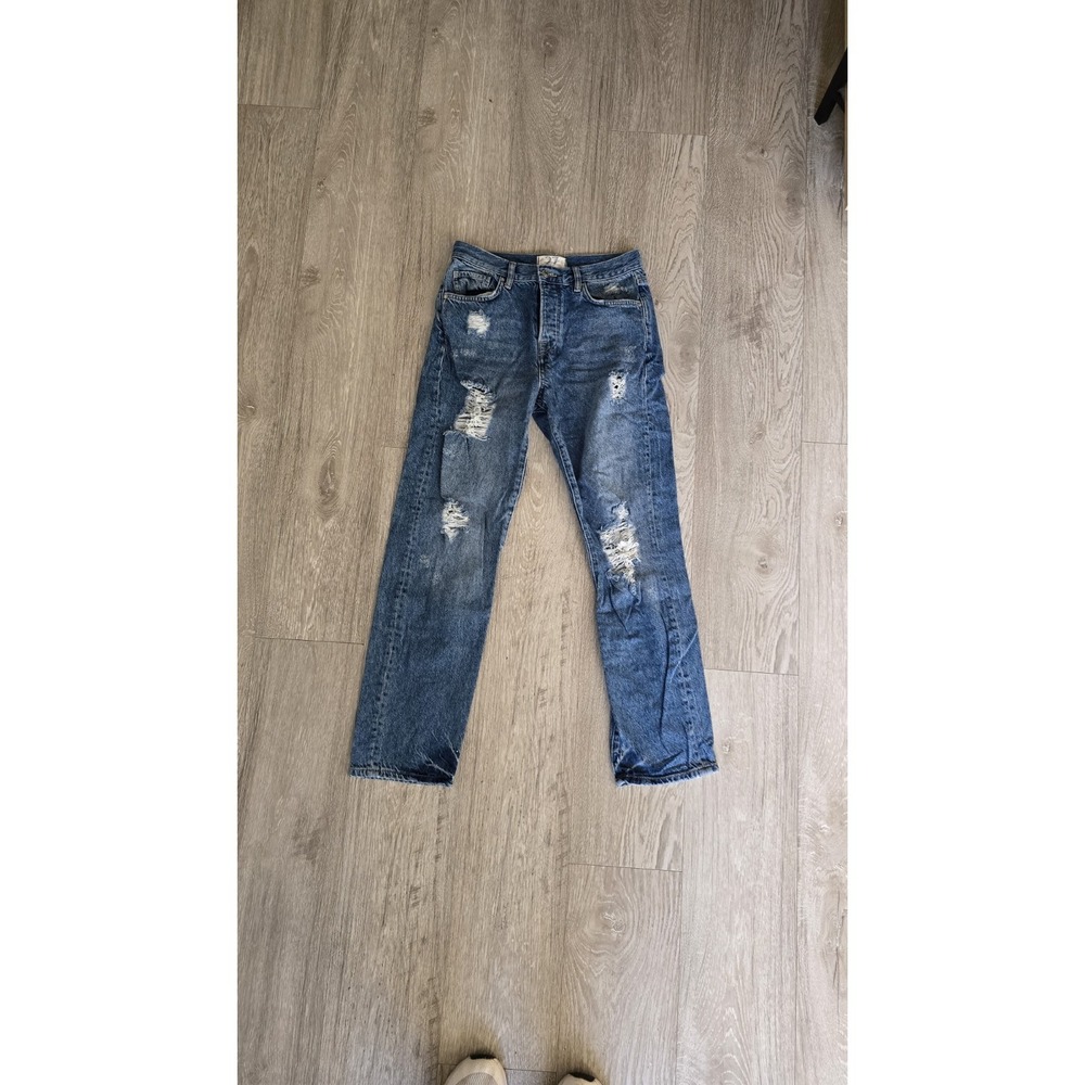 We The Free People‎ Size US 27 UK27 Skinny Jeans  Dark Blue